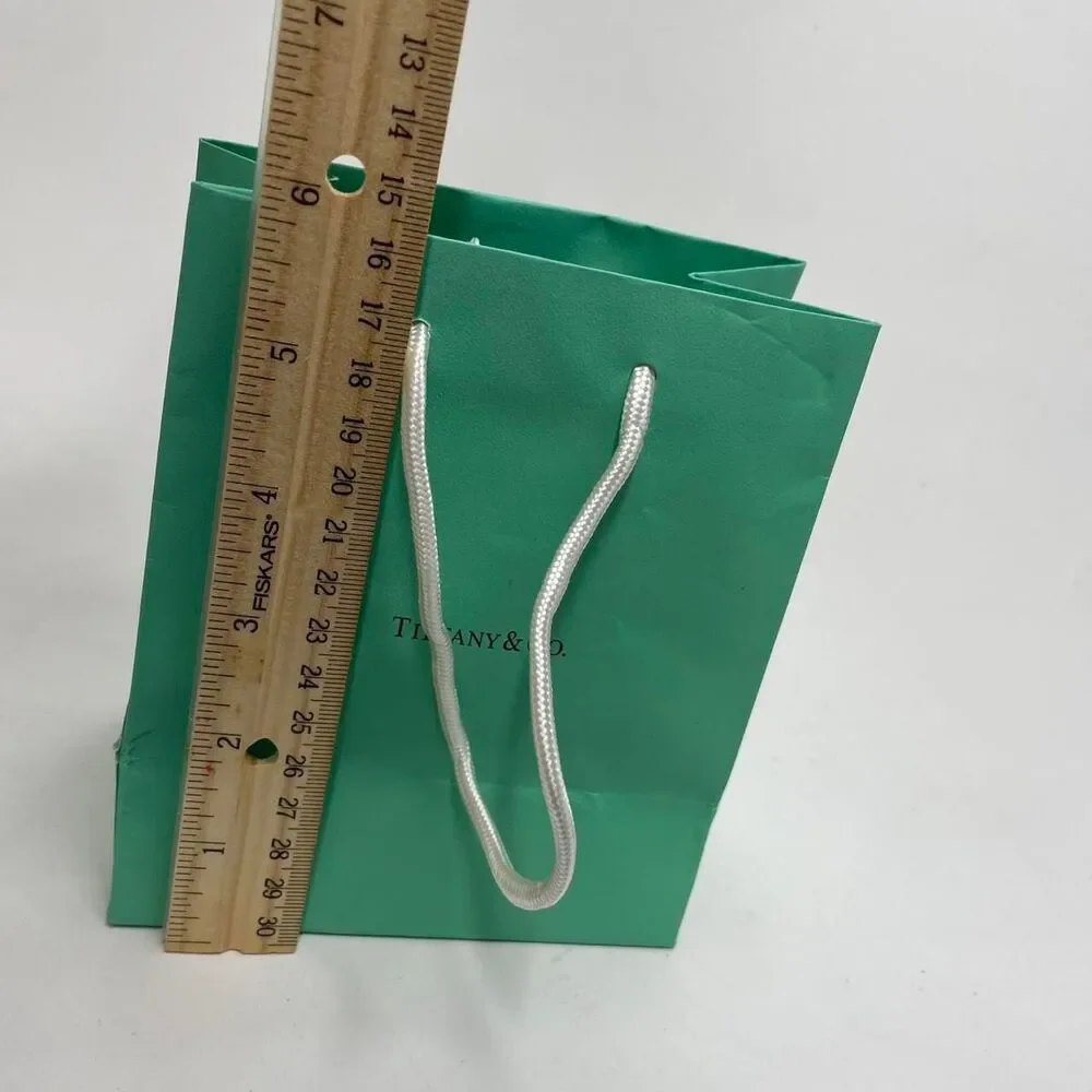 Tiffany & Co Small Gift Bag Display Classic Decor Wrapping Classic Iconic